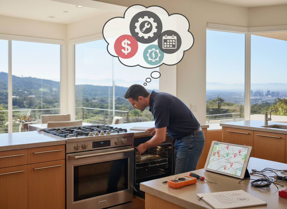 Appliance repair in Campbell